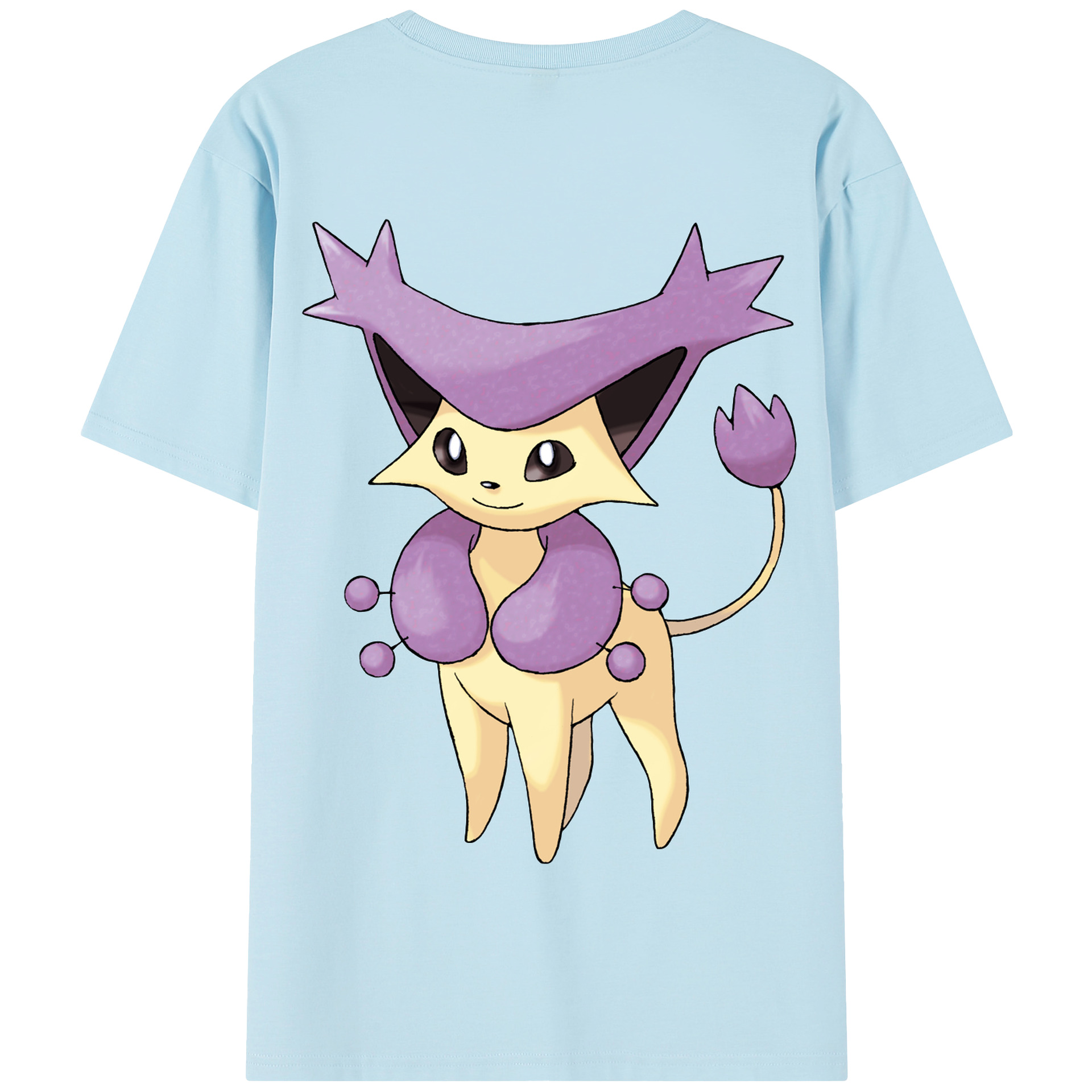 （画像用） ポケットモンスター Pokémon 綿100％半袖Tシャツ（背面プリント）